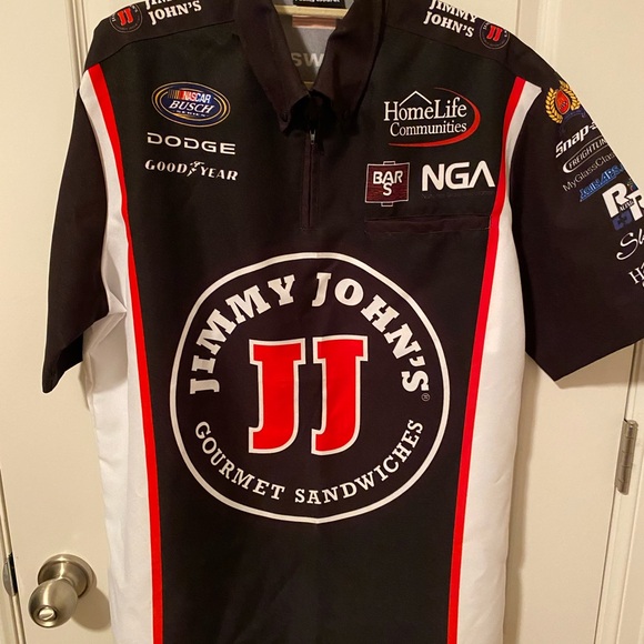 SALE!! Men's RUSTY WALLACE Racing Shirt The Winning Team Racing Apparel - Picture 8 of 8